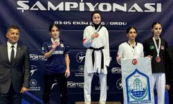 Mersinli taekwondocu Türkiye ikincisi oldu