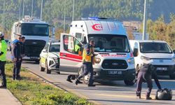 Muğla'da motosiklet ile otomobil çarpıştı: 1 yaralı