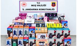 Muş'ta 700 bin TL değerinde kaçak ürün ele geçirildi