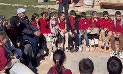 Ödüllü müzede öğrenciler tandır başında türkü söyledi