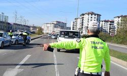 Ordu'da trafik denetimleri: Bir haftada 18 binden fazla araç ve sürücüsü denetlendi