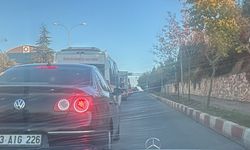 Sanayi rampasındaki trafik çilesine çözüm bekleniyor