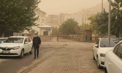 Şanlıurfa'da toz taşınımı