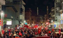 Sarıgöl'de Cumhuriyet coşkusu fener alayıyla sokaklara taştı