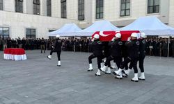 Silahlı saldırıda şehit olan polis için Ankara Emniyet Müdürlüğünde resmi cenaze töreni düzenlendi