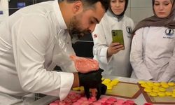 Sinop'ta geleceğin şefleri makaron yapımını öğrendi