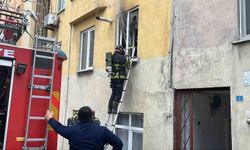 Sinop'ta kombinin elektrik bağlantısında yangın çıktı