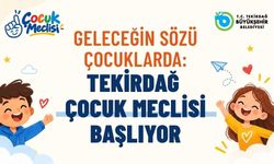 Tekirdağ'da Çocuk Meclisi başvuruları başladı