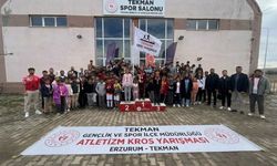 Tekman'da 144 öğrenci yarıştı: Dereceye girenler belli oldu
