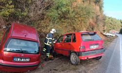 Tokat-Niksar kara yolunda aynı mevkide iki kaza: 3 yaralı