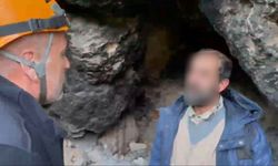 Uludağ'da mağaraya sığınan yaşlı adam için seferber oldular