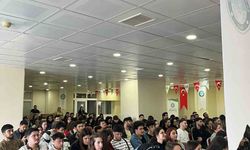Üniversitede tatbikat heyecanı