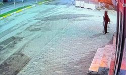 Vicdanları sızlatan anlar kamerada: Yemek yiyen kediye taşla vurdu