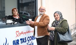 Yeşilyurt'ta hasta ve hasta yakınlarına sıcak çorba ikramı