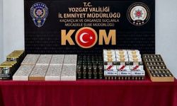 Yozgat'ta 35 bin makaron ele geçirildi