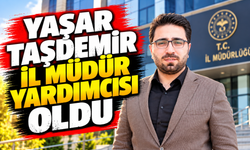 Yaşar Taşdemir İl Müdür Yardımcısı Oldu