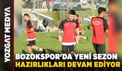 Bozokspor'da yeni sezon hazırlıkları devam ediyor