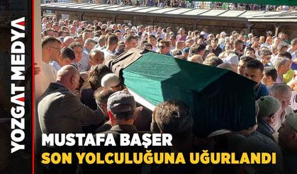 Mustafa Başer son yolculuğuna uğurlandı