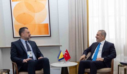 Dışişleri Bakanı Fidan, Bosna Hersek Dışişleri Bakanı Konakoviç ile görüştü