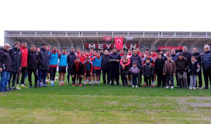 Play-Off öncesi Yozgat Bozokspor'a moral ziyareti