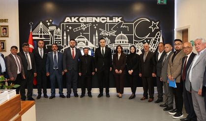 Yusuf İbiş, Yerköy Teşkilatını Genel Merkez'de Ağırladı