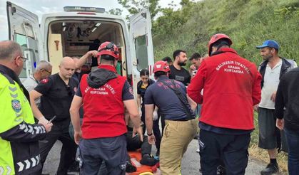 Balıkesir'de tır kazası: 1 yaralı