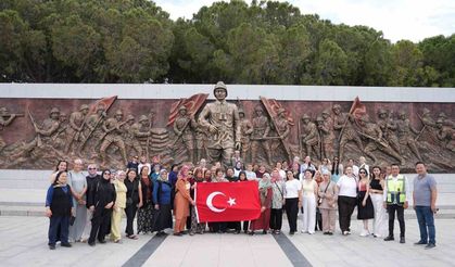 Denizli Büyükşehirden kırsaldaki kadınlara anlamlı Çanakkale yolculuğu