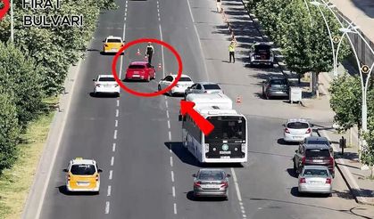 Diyarbakır'da yayalara yol vermeyen araçlara denetim