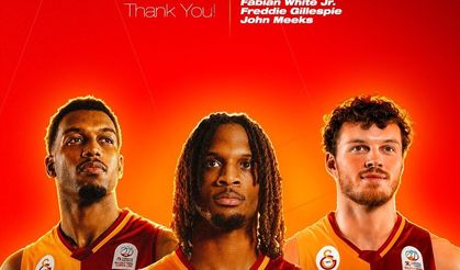 Galatasaray Erkek Basketbol Takımı'nda 3 oyuncuyla yollar ayrıldı