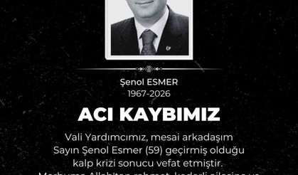 Vali Çiçek'ten Vali Yardımcısı Şenol Esmer'in ölümüyle ilgili açıklama