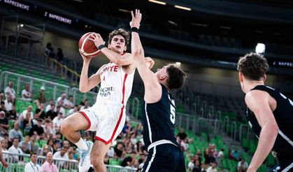 20 Yaş Altı Erkek Milli Basketbol Takımı, Slovenya'ya mağlup oldu