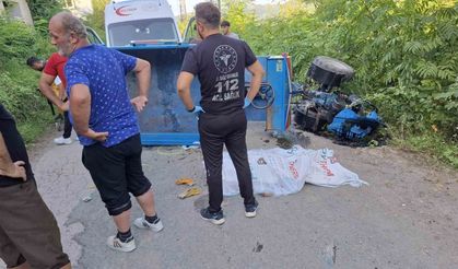 Ordu'da patpat devrildi: 6 yaşındaki kız çocuğu hayatını kaybetti, ağabeyi yaralandı