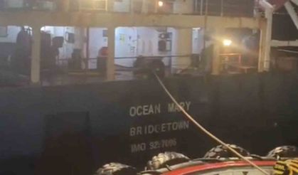 Çanakkale Boğazı'nda kuru yük gemisinde makine arızası