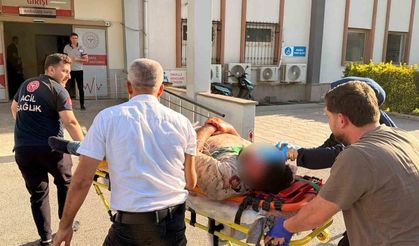 Otomobil ile motosiklet çarpıştı: 1 ağır yaralı
