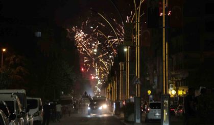 Amed Sportif Faaliyetler'in Beşiktaş zaferi Cizre'de coşkuyla kutlandı