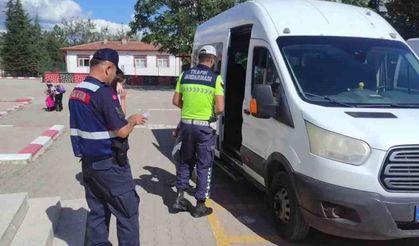 Güdül'de okul servislerine sıkı denetim