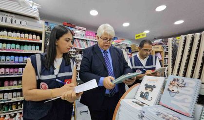 Hatay'da kırtasiye ürünlerine yönelik denetimler sürüyor