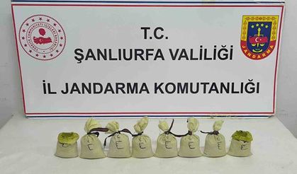 Suruç'ta 2 kilogram uyuşturucu ele geçirildi
