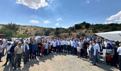 Teşikan Yaylası'nda su tepkisi