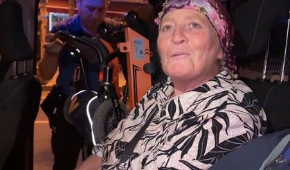 Tramvayı kaçıran anne ve engelli oğluna polisten yardım eli
