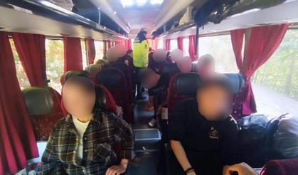 Bursa'da jandarmadan okul servislerine sıkı denetim