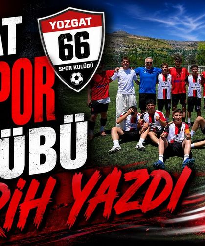 Yozgat 66 Spor Kulübü Tarih Yazdı
