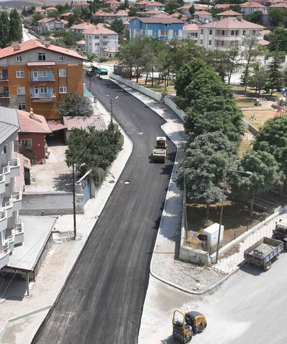 Sorgun'da Asfalt Çalışmaları Aralıksız Sürüyor