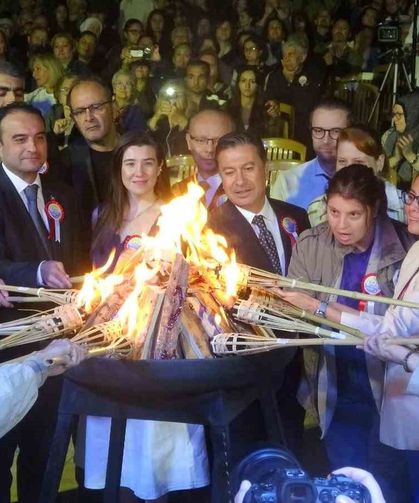 Menteşe Kültür Şenliği şenlik ateşiyle başladı