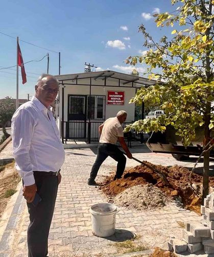 Sultanhisar'da ağaçlandırma çalışmaları sürüyor