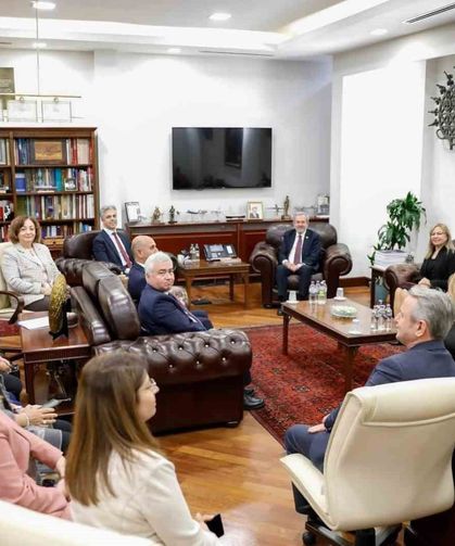 EBYÜ ile Ankara Üniversitesi arasında işbirliği görüşüldü