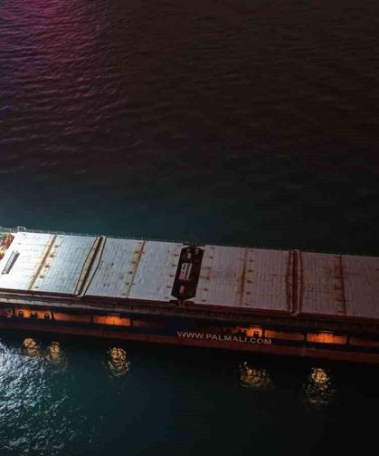 İstanbul Boğazı'nda gemi arızası