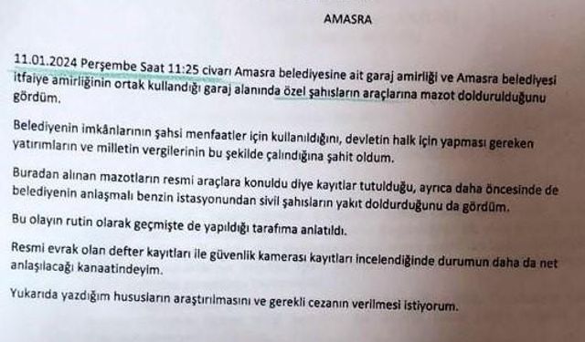 Amasra’yı karıştıran ihbar mektubunu yazan tespit edildi