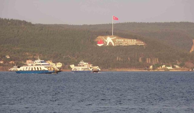 Bozcaada ve Gökçeada’ya yarınki tüm feribot seferleri iptal edildi