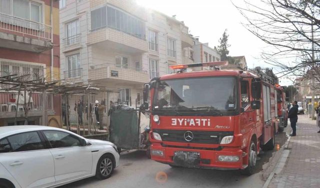 Burdur’da elektrikli battaniye az daha evi yakıyordu